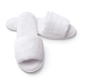 Closed Terry Velour Slippers